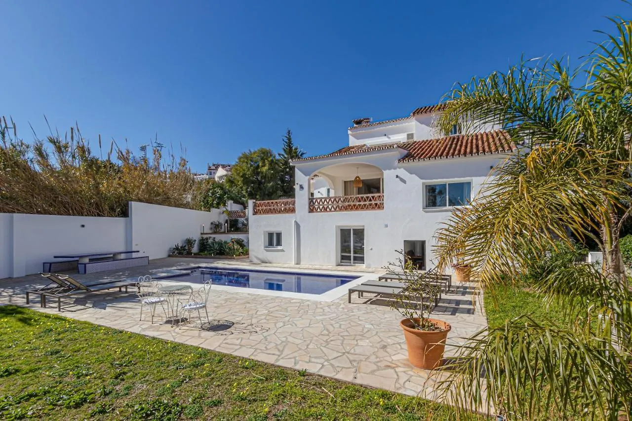 Luxury Villa Andalucia Seaview Private Pool Close To Centre Benalmadena Spain