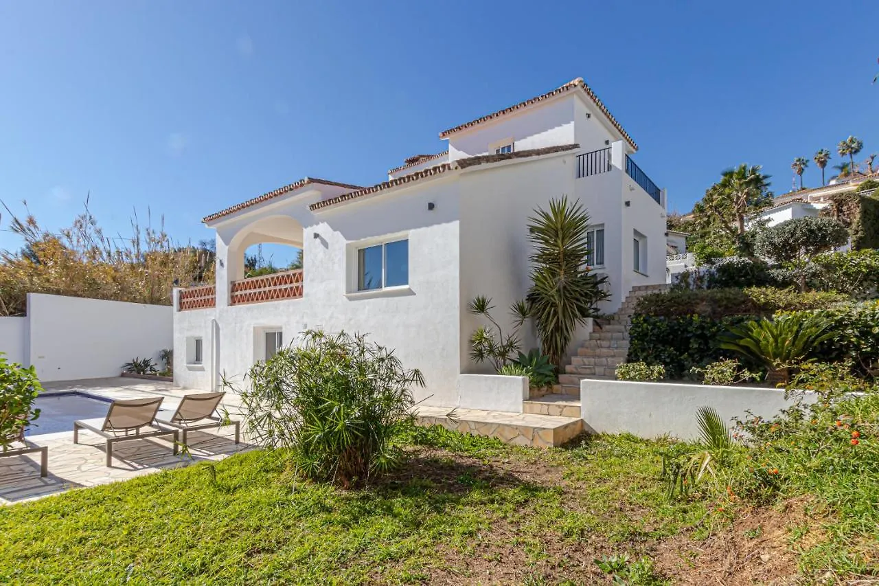 Luxury Villa Andalucia Seaview Private Pool Close To Centre Benalmadena Spain